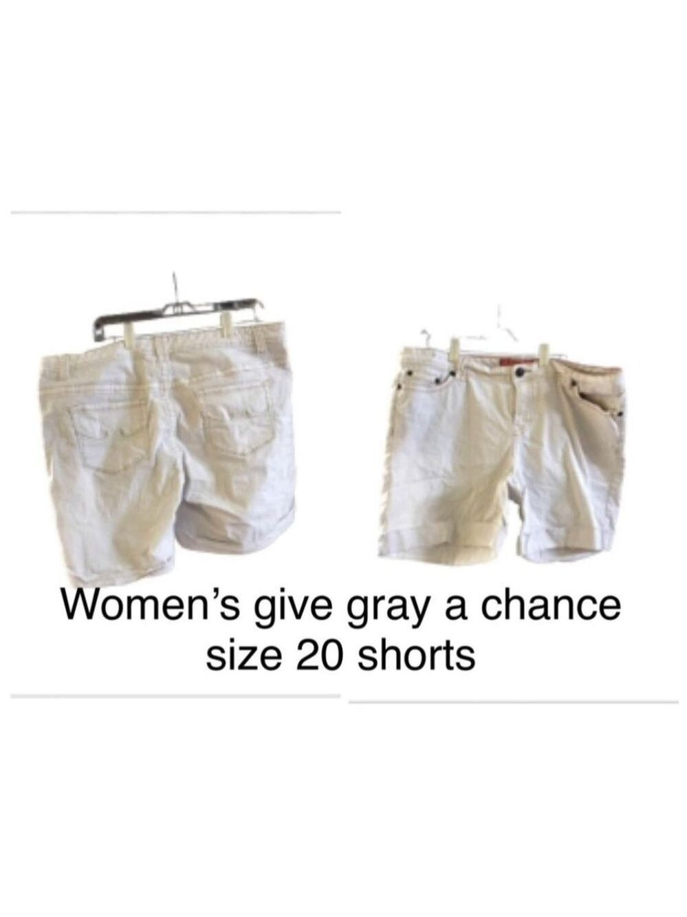 Women’s Give Fray A Chance Size 20 Shorts - Picture 2 of 2